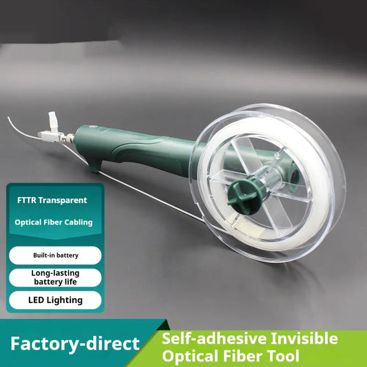 Herramienta de Fusión de Fibra Óptica Autoadhesiva Invisible