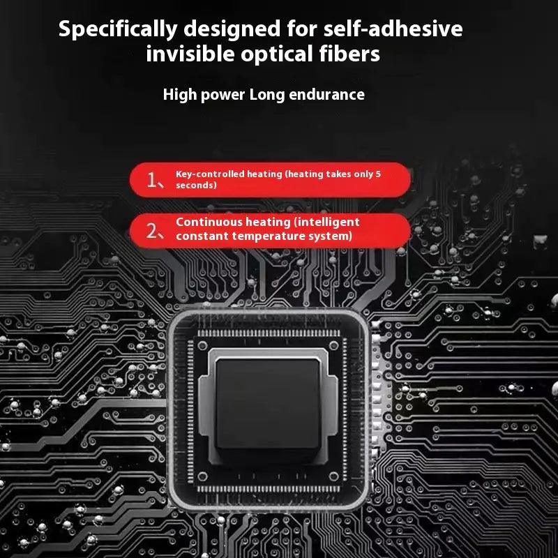 Herramienta de Fusión de Fibra Óptica Autoadhesiva Invisible