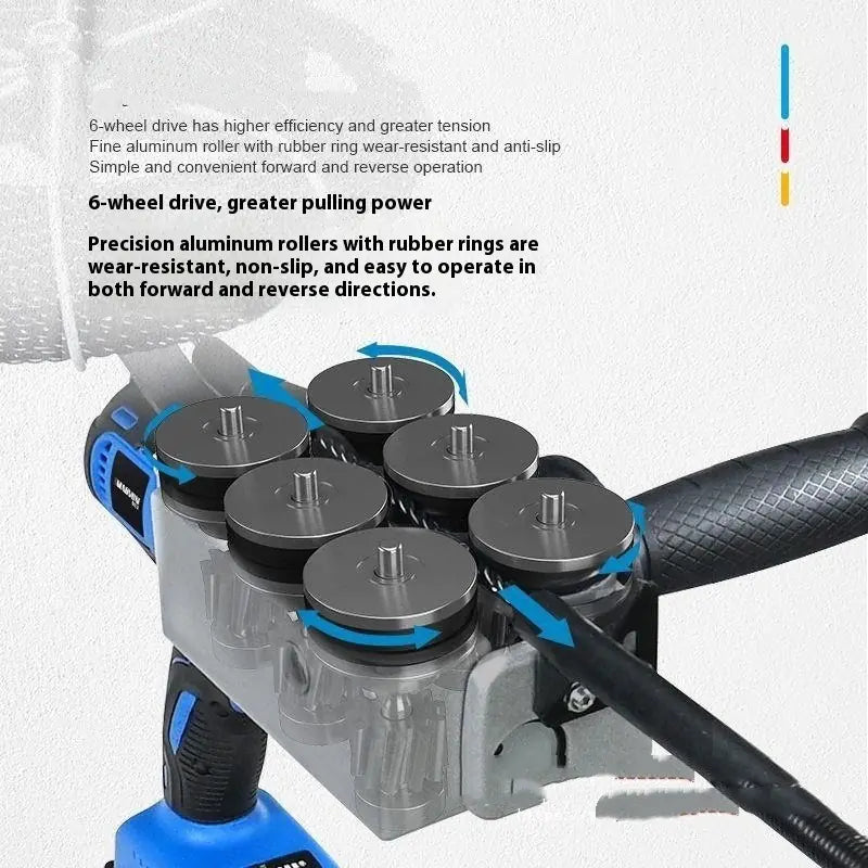 Roscadora Eléctrica Sin Escobillas con Batería de Litio